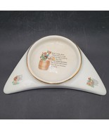 Antique 1919 Underwoods Ceramic Nursery Rhyme Rub A Dub High Chair Baby ... - $566.32 MXN