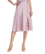 Joie Purple Satin Side-Slit Midi Skirt Purple Size 10 NWOT - $120.54 CAD
