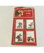 Vintage 1990 Hanna Barbera holiday gift tags Yog Jetsons Flintstones scooby - €21,37 EUR