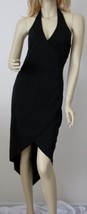 Hour Glass Formal Dress Black Size Medium Halter Wrap Cocktail Cruise NEW - £34.79 GBP