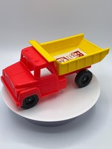 Vintage Duncan Hines Dump Truck Plastic Toy Promotional Giveaway Store Premium - £13.66 GBP