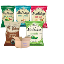 Miss Vicky&#39;s Variety 25 Pack. 5 of Each Chip - £27.60 GBP