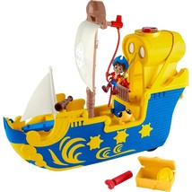 Fisher-Price Nickelodeon Santiago of the Seas Lights & Sounds El Bravo Pirate Sh - $28.99