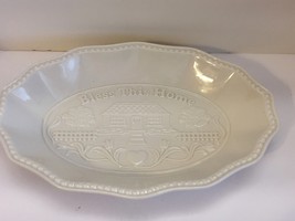Siena By Godinger Serving Plate "Bless This Home"  - $9.90