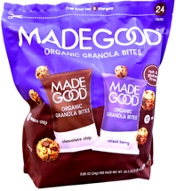 Made Good Organic Granola Minis Variety Pack 0.85 oz 24 Count EXP 09/2026 - $22.97