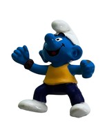 Smurf Drummer Schleich Toy Playset Toy Without Sticks PVC - $289.93 MXN
