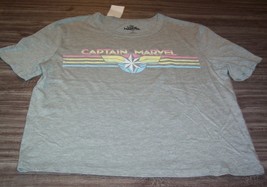 Women&#39;s Teen Jr&#39;s Captain Marvel Marvel Comics T-shirt Xl New w/ Tag - £15.82 GBP