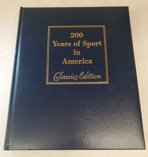 200 Years Of Sport In America Classics Edition Leather Bound HC 1976 By ... - $24.55