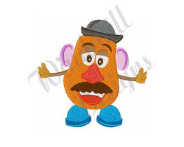 Mr Potato Head - Machine Embroidery Design - £2.80 GBP