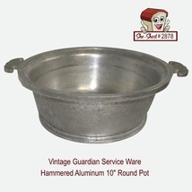 Guardian Service Ware Hammered Aluminum Round Pot no lid Vintage - £15.94 GBP
