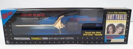 Hot Tools Professional Triangle Iron 85 watts Model 1142R 24kt Gold Plated - $22.99