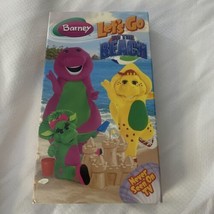 Barney&#39;s Let&#39;s Go To The Beach 2006 VHS Never Seen On TV Rare VHS Baby Bop - £14.69 GBP