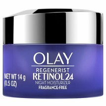 Olay Regenerist Retinol 24 Night Facial Moisturizer Fragrance-Free, 0.5 oz..+ - £23.48 GBP