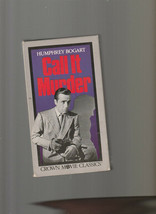 Call It Murder (VHS) - $4.94
