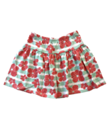 Gymboree Girl 100% Cotton Skirt Orange Floral Print Size 7 - £4.61 GBP