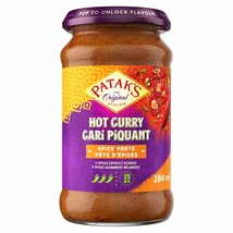 4 Jars of Patak&#39;s Hot Curry Spice Paste 284ml Each -From Canada -Free Shipping - £37.70 GBP