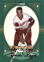 2001-02 In The Game Parkhurst #PA-12 Gordie Howe Autograph - £555.55 GBP