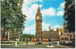 United Kingdom UK Postcard London Big Ben &amp; Parliament Square - £2.36 GBP