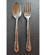 Chapel Hill Stainless by INTERNATIONAL SILVER Tea Spoon and Salad Fork F... - €13,83 EUR