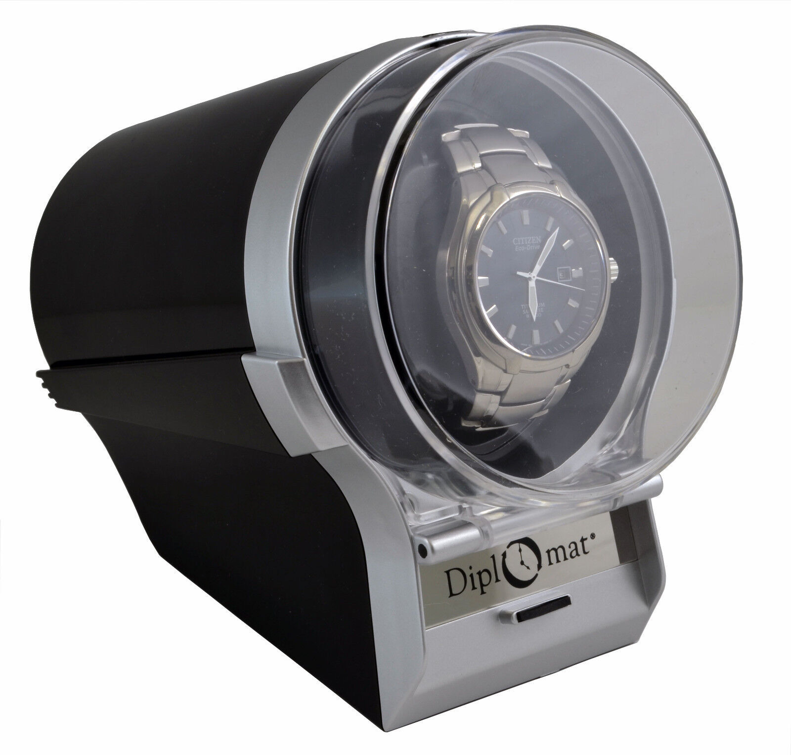 Primary image for Single Diplomat Watch Winder Diplomat Case Box Storage Timer Automatic 
