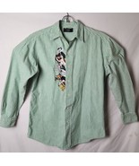 Warner Bros Studio Store Men S Looney Toons Button Down Long Sleeve Shir... - £45.96 GBP