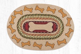 Earth Rugs OP-24 Dog Bones Oval Patch 20&quot; x 30&quot; - £38.65 GBP
