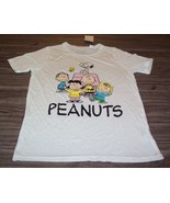 WOMEN&#39;S TEEN Peanuts SNOOPY CHARLIE BROWN LUCY LINUS T-shirt XS NEW w/ TAG - $27.08 CAD