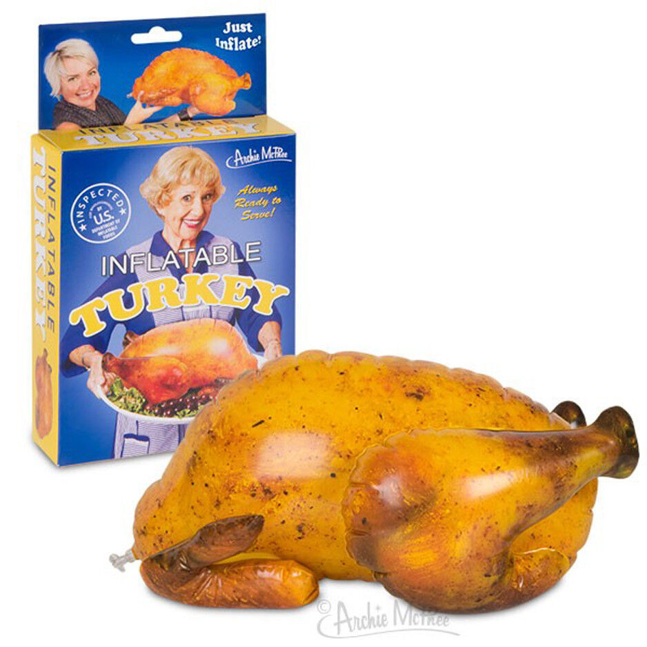 Inflatable Turkey 16&quot; Long - Novelty Fun Gag Gifts - $16.99