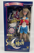 Sailor Moon 11.5” Deluxe Adventure Doll + Outfit Irwin Blue Gold Trim First Face - £227.80 GBP