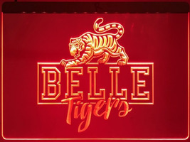 Belle Tigers Baseball Illuminated Led Neon Sign Home Decor, Lights Décor Art - £20.88 GBP+