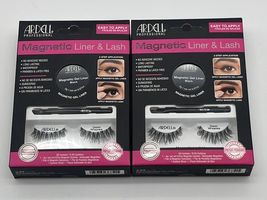 2 Pack Ardell Professional Magnetic Gel Liner &amp; Lash Kit Demi Wispies Re... - $14.84