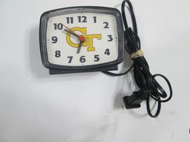 Georgia Tech Desk Bedroom Electric Alarm Clock - £13.12 GBP