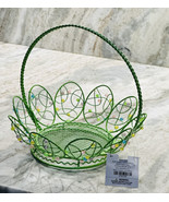 Hobby Lobby Beaded Easter Basket, Green 8x8 Inches - $60.95 CAD