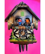 Seth Thomas Swiveling Musicians Musical Cuckoo Clock #2 - $296.01