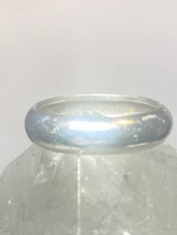 Plain ring wedding band size pinky 5.50 sterling silver  m - $37.62