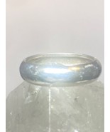Plain ring wedding band size pinky 5.50 sterling silver  m - $709.59 MXN