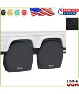 Over Drive Water-Resistant RV Tire Covers 24&quot;-27&quot; Diameter, Easy to Install - $737.21 MXN