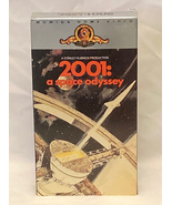 2001 A Space Odyssey VHS 1968 Stanely Kubrick movie MGM/UA 1987 video tape - £3.09 GBP