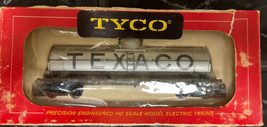 TYCO HO Scale 315A:280 Texaco 40 Foot Tank Car Gas Tanker Original Box Vintage - £19.68 GBP