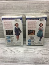 (2) NEW / SEALED SHIRLEY TEMPLE VHS TAPES- REBECCA OF SUNNYBROOK FARM &amp; ... - £14.00 GBP