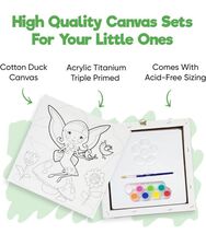 Misco 11 PC SET CANVAS Paint SET Kid Safe Paint Set - $7.19
