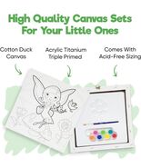 Misco 11 PC SET CANVAS Paint SET Kid Safe Paint Set - $10.99
