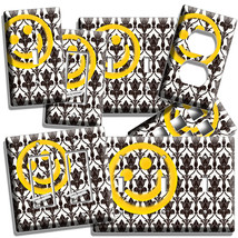 Sherlock Holmes Wallpaper Yellow Smiley Face Light Switch Outlet Art Wall Plates - £13.45 GBP+