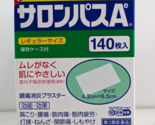 Hisamitsu Salonpas Pain Relieving Patches 140 Patches For Muscle Aches a... - £20.94 GBP