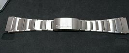 Stahlband ZENITH Vintage Genuine BRACELET STEINLESS STEEL 22MM NEW - £275.68 GBP