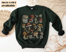 Goblincore Mushrooms Clothing Cottagecore sweater Indie Clothing Cottage Core Cl - £33.83 GBP