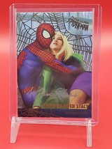 2017 Fleer Ultra Marvel Spider-Man Stacy Gold Web Foil Marc Sasso Auto #26/49 - £58.63 GBP