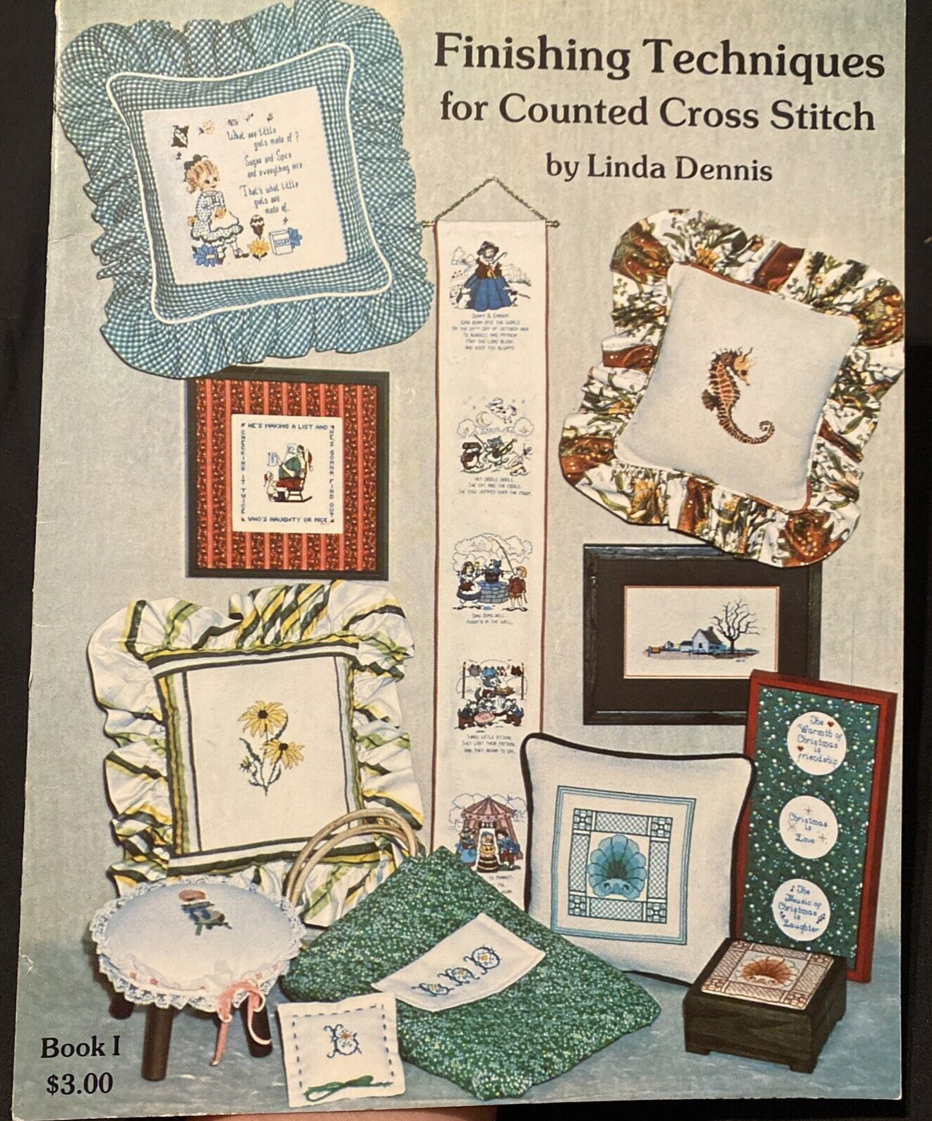 Finishing Techniques for Counted Cross Stitch 16 pages Book I 1977 - $4.80