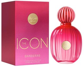 THE ICON * Antonio Banderas 3.4 oz / 100 ml Eau De Parfum Women Perfume ... - $32.71
