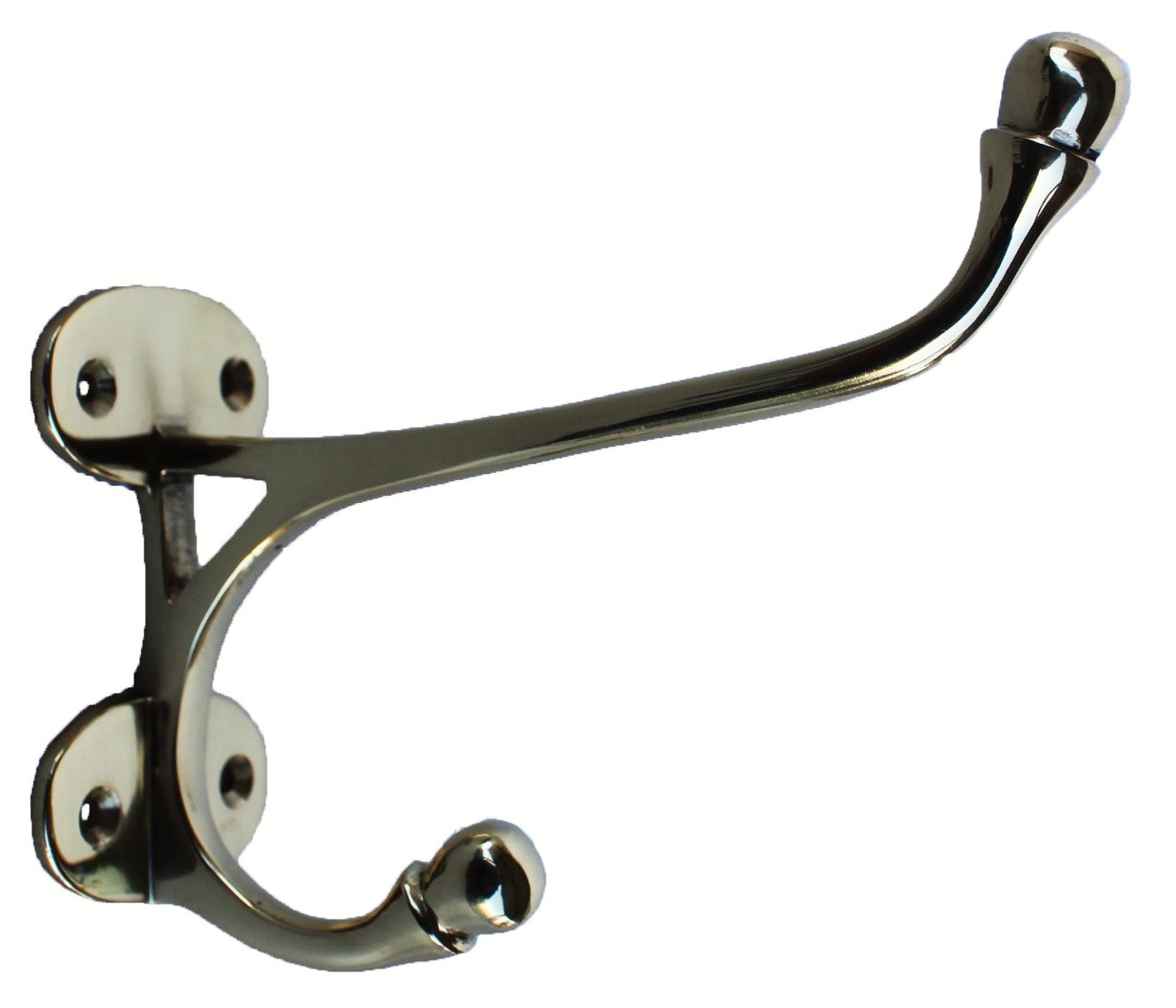 Home Decor 5&quot; Brass Multi-Purpose Wall Mounted Double Hook 6780 - $17.99